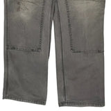Carhartt Double Knee Carpenter Trousers - 36W 32L Grey Cotton