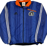Boston Marathon Adidas Equipment Graphic Windbreaker - Large Orange Polyester
