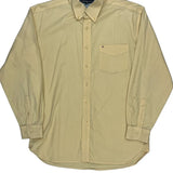 Tommy Hilfiger Shirt - Large Yellow Cotton