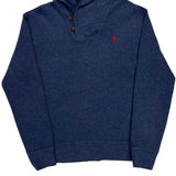 Polo By Ralph Lauren Sweater - Large Blue Cotton