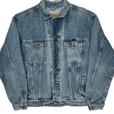Wrangler Denim Jacket - XL Blue Denim