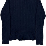 Ralph Lauren Cardigan - Large Navy Cotton