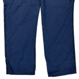 Carhartt Cargo Trousers - 34W 29L Blue Cotton