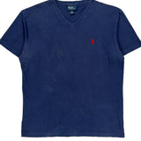Polo By Ralph Lauren T-Shirt - Medium Blue Cotton