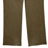 Ariat Slim Carpenter Trousers - 36W 31L Brown Cotton