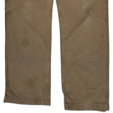 Carhartt Carpenter Trousers - 28W UK 8 Brown Cotton