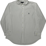 Ralph Lauren Shirt - XL White Cotton