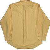 Ralph Lauren Checked Shirt - Large Yellow Cotton