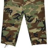 US Army Unbranded Camo Cargo Pants - 34W 30L Camo Cotton