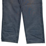 Carhartt Double Knee Carpenter Trousers - 30W 30L Blue Cotton