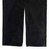 Levis 501 Jeans - 38W 30L Black Cotton