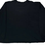 Mickey Cartoon Long Sleeve T-Shirt - XL Black Cotton