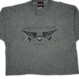 Flagstaff Harley Davidson Graphic T-Shirt - XL Grey Cotton