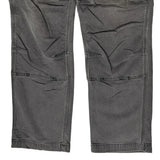Carhartt Carpenter Trousers - 35W 32L Grey Cotton