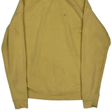 Carhartt Hoodie - Large Yellow Cotton Blend