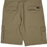 Dickies Cargo Shorts - 36W 10L Khaki Cotton