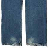 Levis 505 Jeans - 34W 32L Blue Cotton