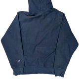 Reverse Weave Champion Hoodie - Medium Blue Cotton
