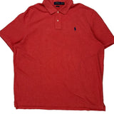 Polo By Ralph Lauren Polo Shirt - 2XL Red Cotton