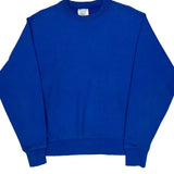 Reverse Weave Champion Sweatshirt - Medium Blue Cotton Blend