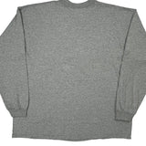 2002 Ohio State Buckeyes Nike Ncaa Long Sleeve T-Shirt - 2XL Grey Cotton