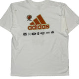 King Holiday Hoopfest Adidas Graphic T-Shirt - Large White Cotton