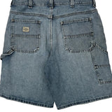 Lee Carpenter Shorts - 36W 11L Blue Denim
