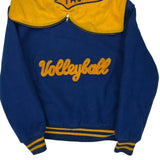 Holloway Varsity Jacket - Small Blue Wool