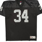 Raiders Reebok Football Football Jersey - 2XL Black Nylon