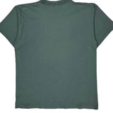 Single Stitch Timber Wolf Anvil T-Shirt - Large Green Cotton