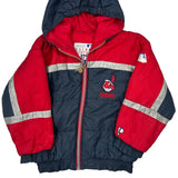 Age 7 Pro Player Indians Jacket - XL Navy Polyester