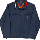 Tommy Hilfiger Striped Jacket - XL Navy Polyester