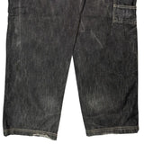 Nyc Carpenter Pants - 38W 32L Black Cotton