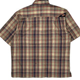 Dickies Checked Short Sleeve Shirt - Medium Multicoloured Cotton
