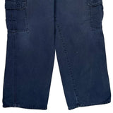 Dickies Cargo Pants - 34W 30L Blue Cotton
