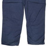 Carhartt Cargo Trousers - 38W 34L Blue Cotton Blend