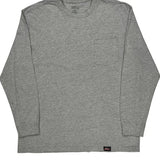Dickies Long Sleeve T-Shirt - 2XL Gray Cotton Blend