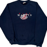 Mark Martin Chase Authentics Nascar Sweatshirt - Medium Navy Cotton
