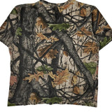 Gildan Camo T-Shirt - XL Multicoloured Cotton