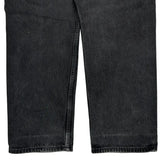 501 Levis Jeans - 36W 30L Grey Cotton