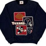 Age 6 Texans Nfl Graphic Sweatshirt - XS Navy Cotton