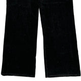 Calvin Klein Jeans Cord Trousers - 32″ Waist Black Corduroy