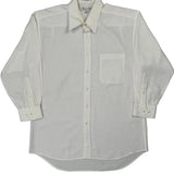 Christian Dior Shirt - Large White Cotton Blend