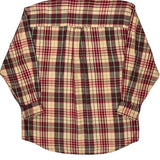 Gant Checked Flannel Shirt - Large Multicoloured Cotton