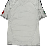 Vancouver Whitecaps Fc Adidas Striped Football Shirt - Large White Polyester