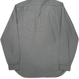 Polo By Ralph Lauren Pinstripe Shirt - Medium Gray Cotton