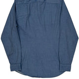 Tommy Hilfiger Slim Fit Shirt - Large Blue Cotton