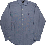 Polo By Ralph Lauren Shirt - Medium Blue Cotton