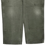 Carhartt Double Knee Carpenter Trousers - 35W 29L Grey Cotton