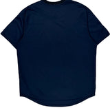 Nike T-Shirt - XL Navy Polyester